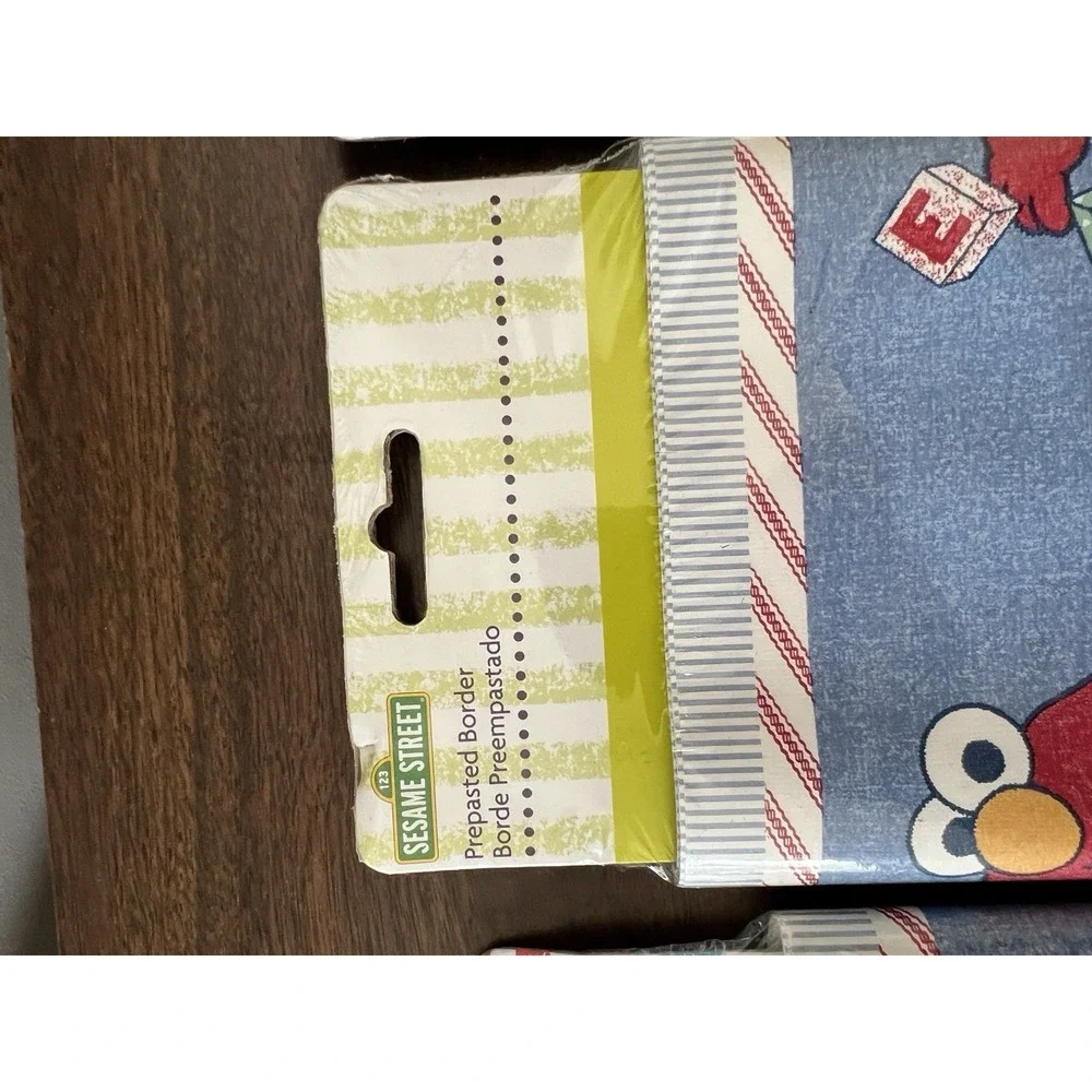 Sesame Street Elmo Wallpaper Border 5 yd Roll Lot of 4 Imperial Sunworthy‎ 2000